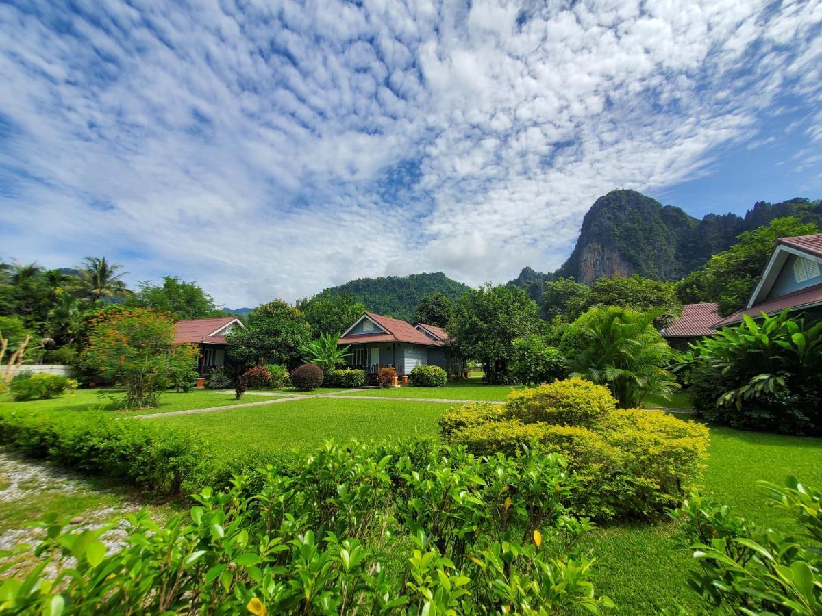 Bearlinbungalow Vang Vieng Exterior foto